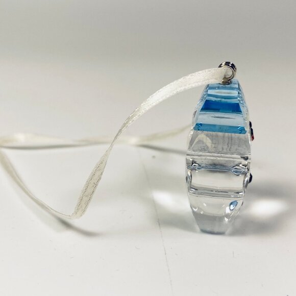 RARE !! Vintage Swarovski Snowman Ornament  Crystal With Both Boxes  & CoA - Picture 4 of 7